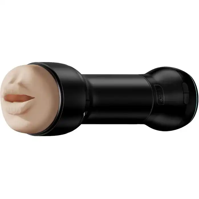 Набор PowerBlow Feel Stroker Mouth: мастурбатор-ротик и интерактивная насадка