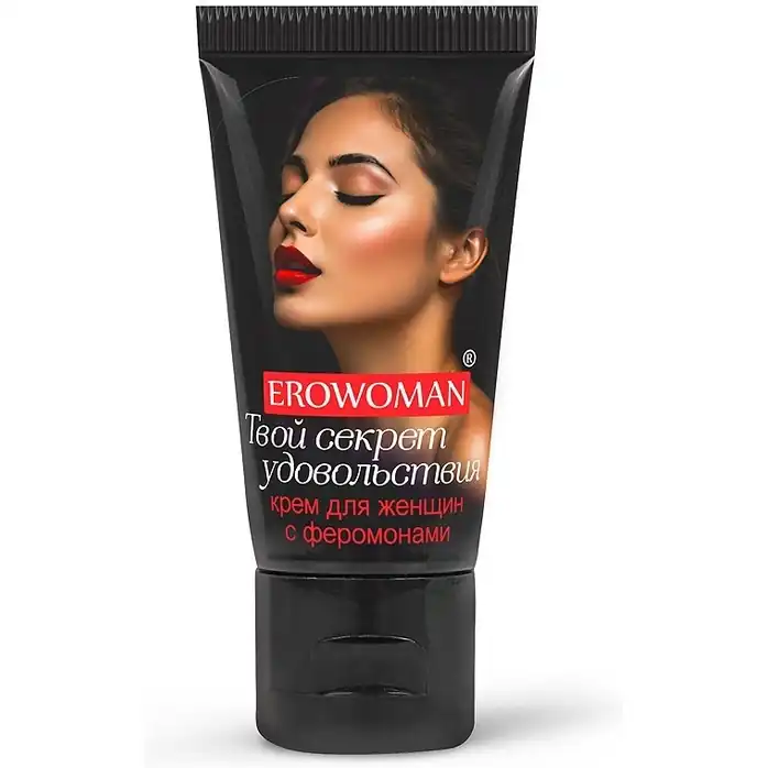 Женский возбуждающий крем с феромонами EroWoman - 25 гр - Духи с феромонами Erowoman-Eroman