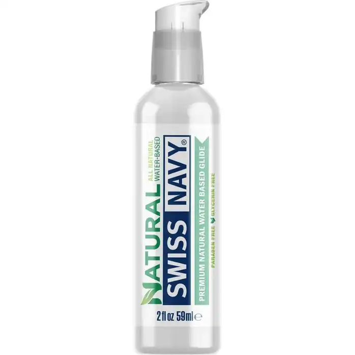 Лубрикант на водной основе All Natural - 59 мл - All Natural Lubes