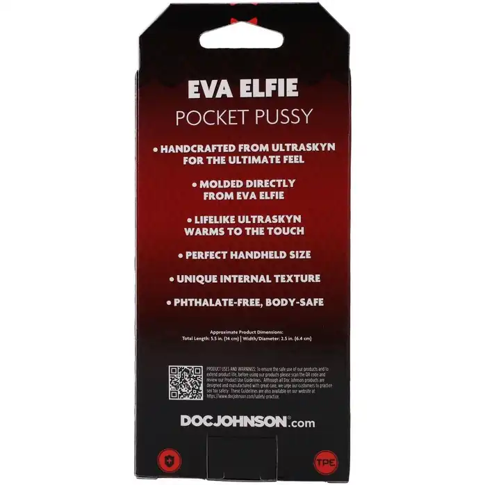 Телесный мастурбатор-вагина Eva Elfie - Signature Strokers. Фотография 5.