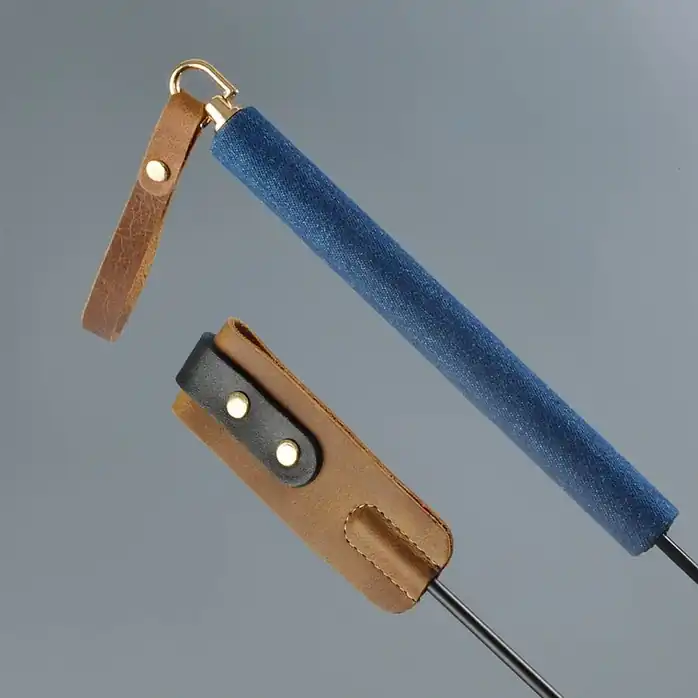 Стек «Дикий Запад» с джинсовой ручкой - 60 см - BDSM accessories