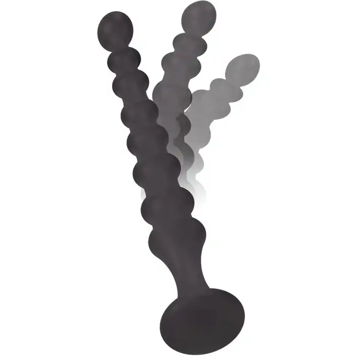 Черная анальная ёлочка Magic Anal Wand - 26,9 см - You2Toys. Фотография 5.