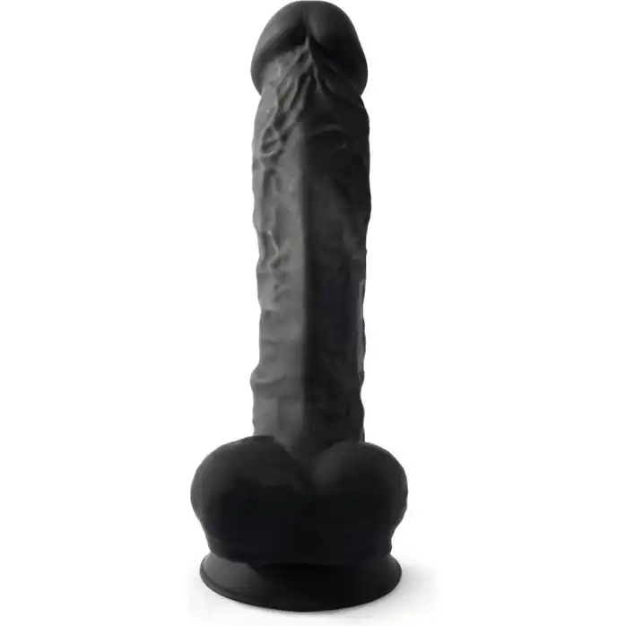 Черный фаллоимитатор SILEXD Model 1 9 - 23 см - SILEXD. Фотография 3.