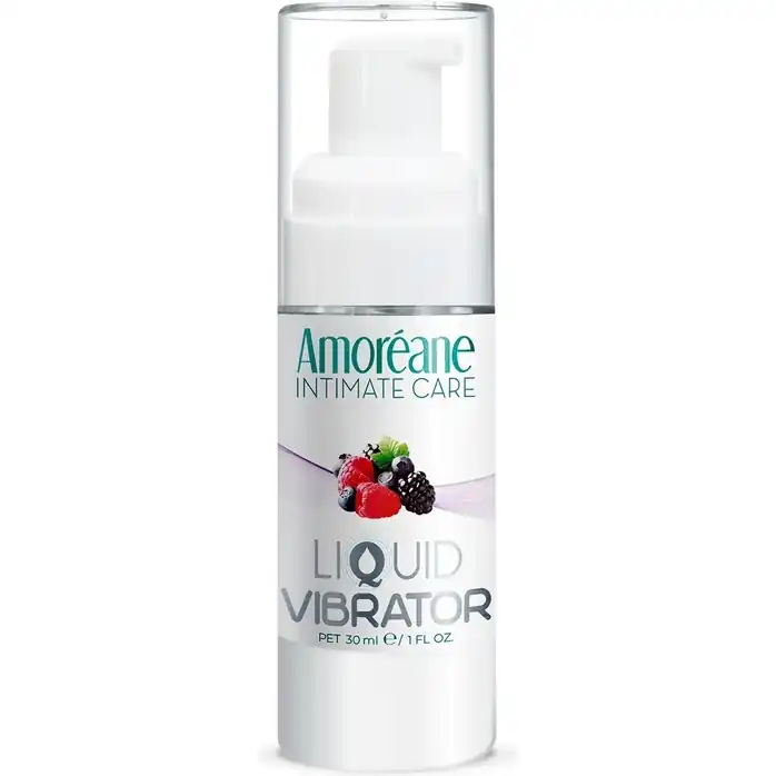 Жидкий вибратор со вкусом лесных ягод Amoreane Berries - 30 мл