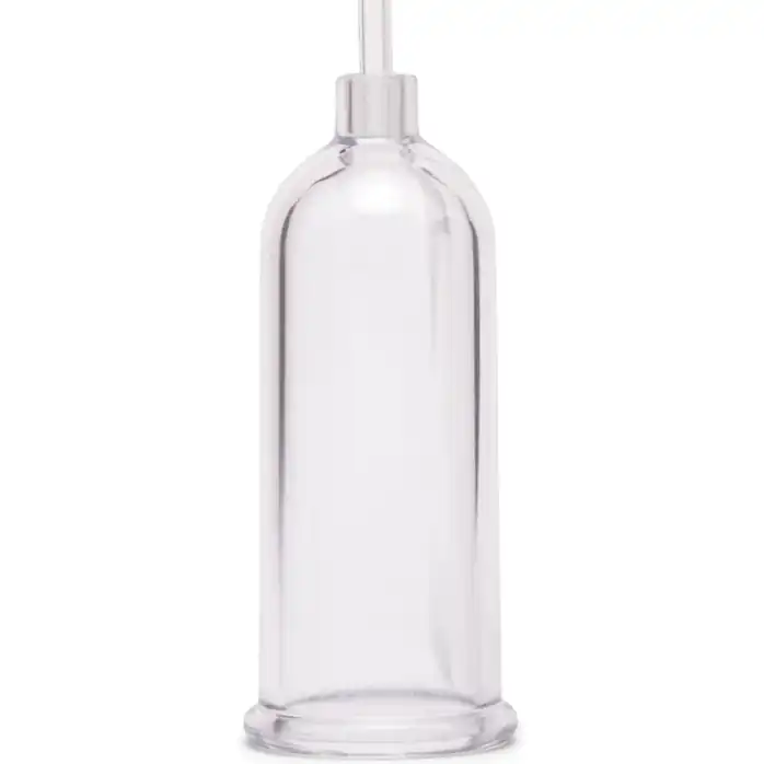 Прозрачная клиторальная вакуумная помпа Clitoral Pump with Quick Release. Фотография 3.