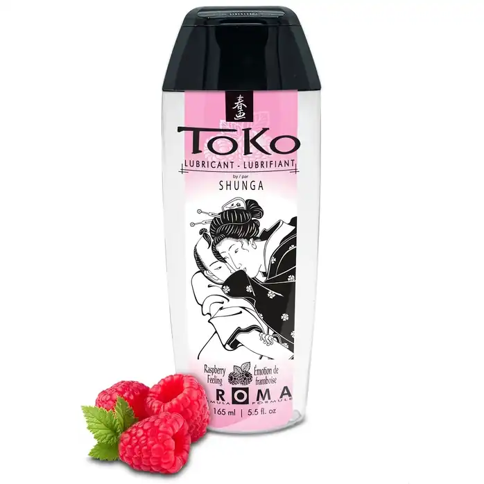 Интимная смазка TOKO Aroma Raspberry Feeling с ароматом малины - 165 мл