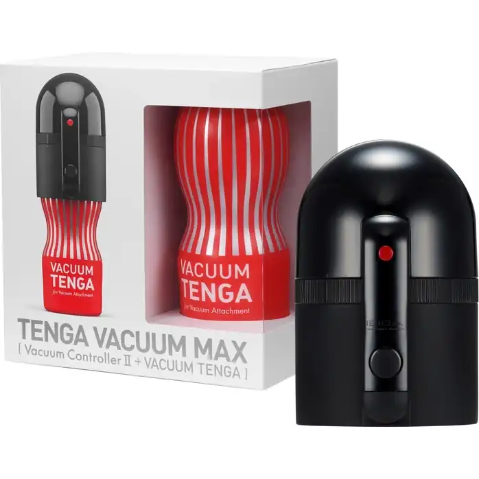 Набор Tenga Vacuum Max: мастурбатор и устройство для создания вакуума