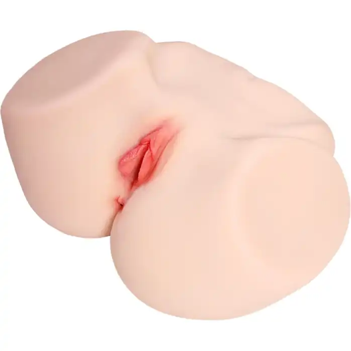 Мастурбатор-полуторс с двойным слоем материала и вибрацией Jenny Onahole Real Vagina