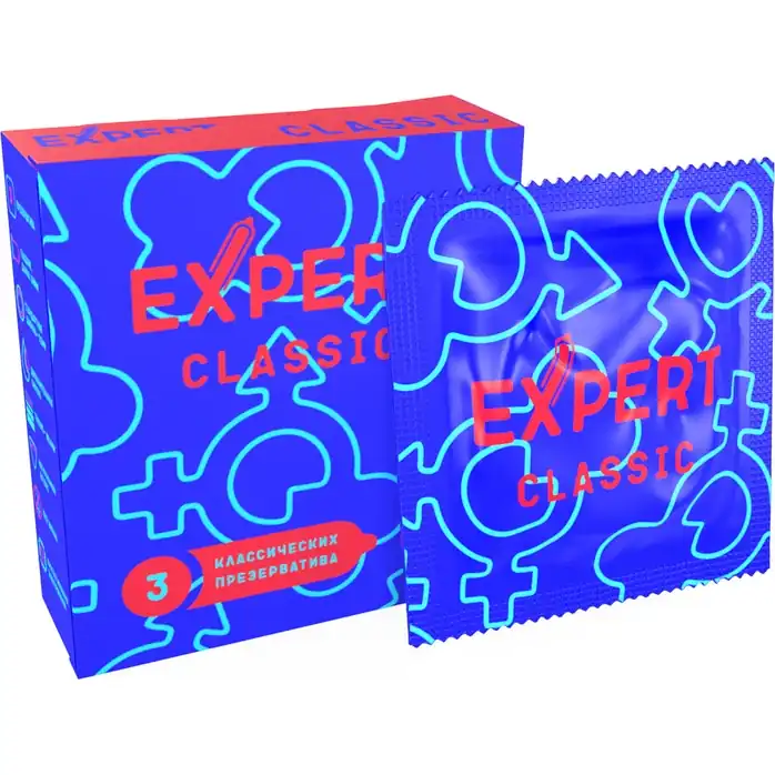 Классические презервативы Expert Classic - 3 шт