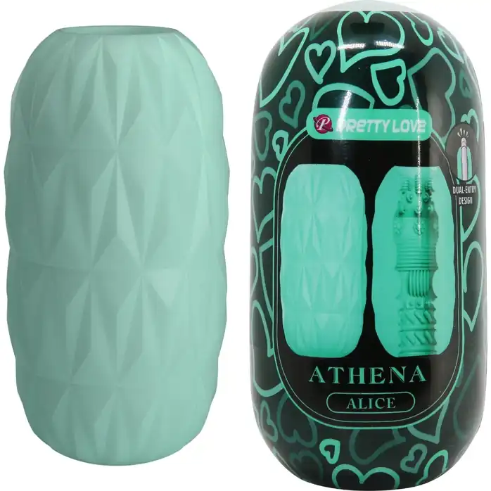 Зеленый мастурбатор Athena - Pretty Love