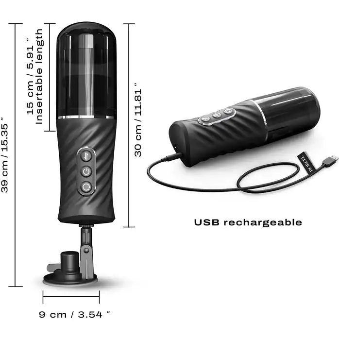 Автоматический мастурбатор Dorcel Thrust Blow Pro. Фотография 6.