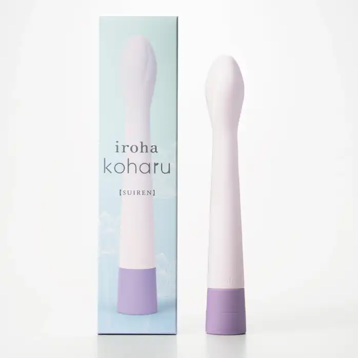 Сиреневый вибратор Iroha Koharu Suiren - 16 см - IROHA Vibrators. Фотография 2.