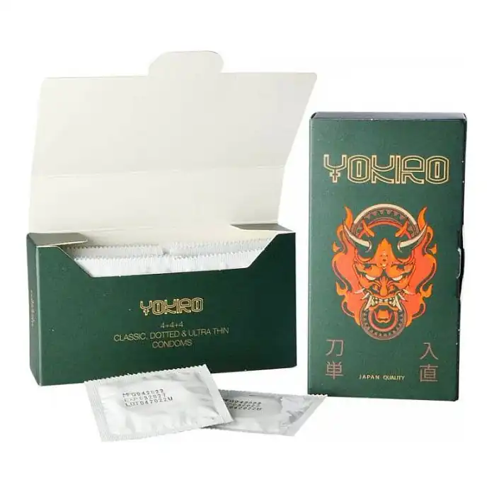 Презервативы YOKIRO Mix - 12 шт - Sitabella condoms. Фотография 3.