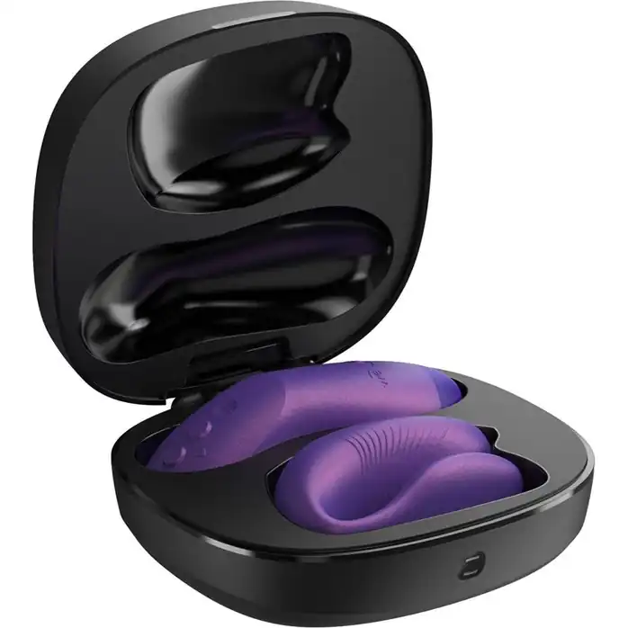 Фиолетовый вибратор для пар We-Vibe Chorus Pro. Фотография 6.
