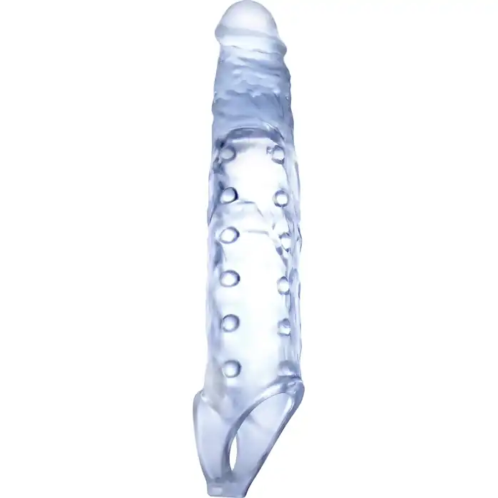 Прозрачная насадка-удлинитель Length Enhancer с подхватом - 27 см