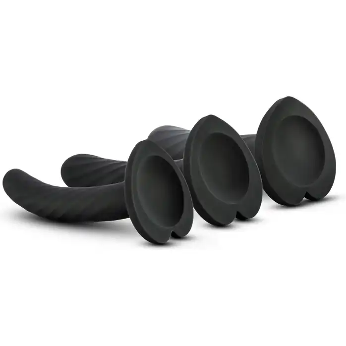 Набор из 3 стимуляторов со спиралевидным рельефом Twist Kit - Temptasia. Фотография 3.