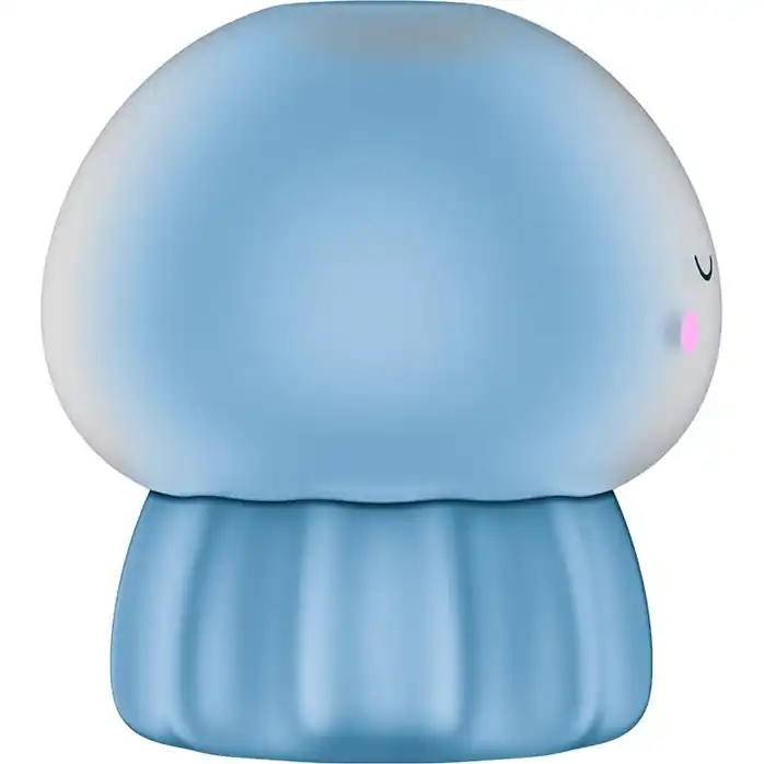 Голубой вакуумный стимулятор клитора в форме медузы Satisfyer Jelly-cious