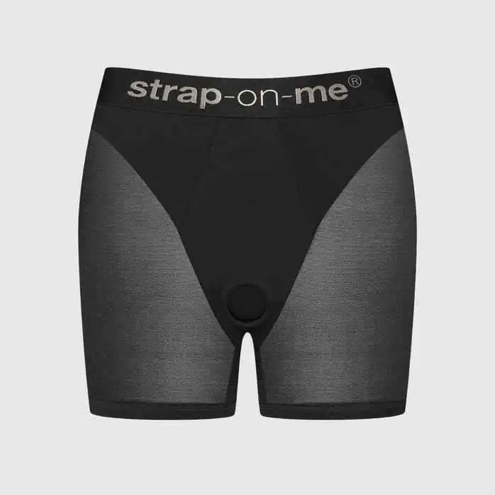 Трусики-шорты для фиксации насадок Strap-on-me Harness Lingerie Halo - size S