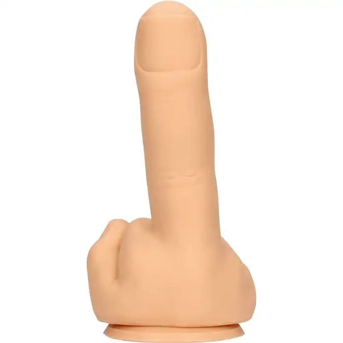 Телесный фаллоимитатор в форме пальца Up Yours - 15,5 см - S-line
