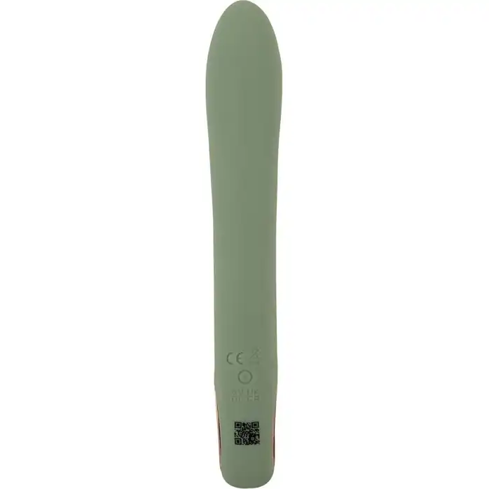 Оливковый вибратор-кролик Slim Rabbit Olive - 21,4 см - You2Toys. Фотография 5.