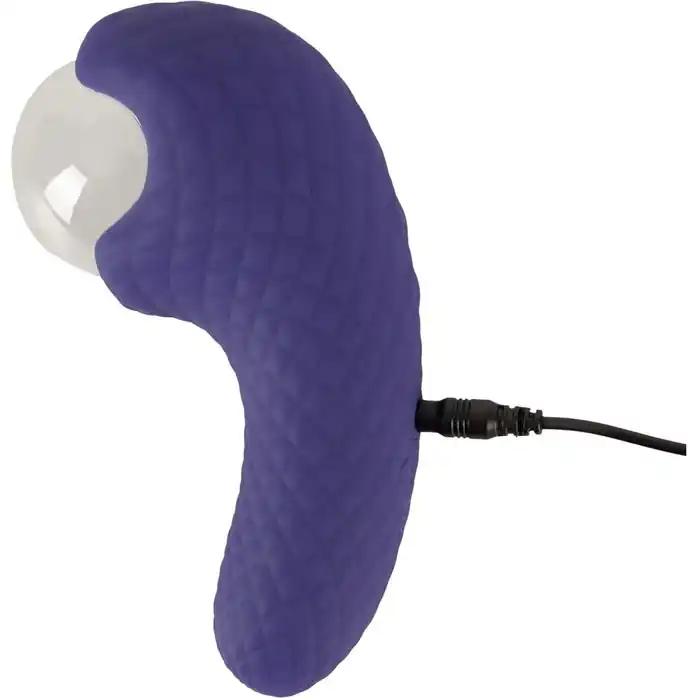 Синий плазменный вибратор ZANTO Plasma Vibrator - Beau coeur. Фотография 9.