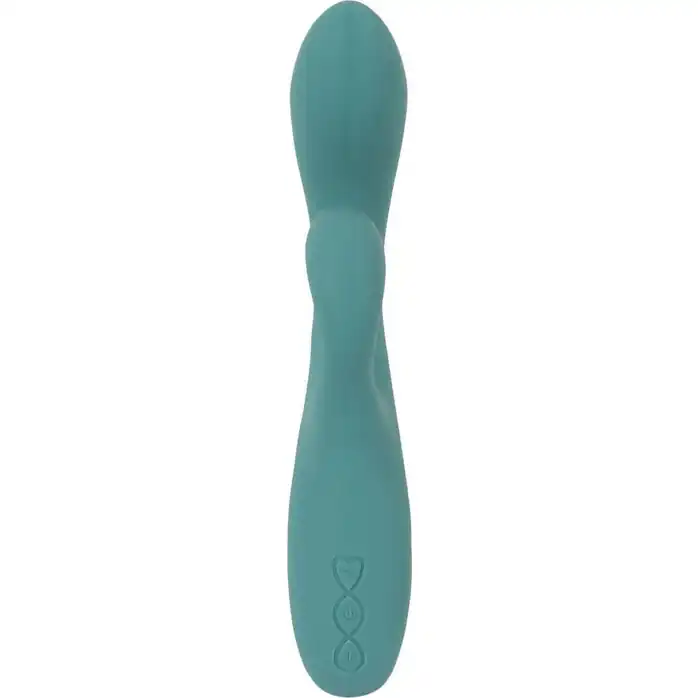 Бирюзовый вибратор-кролик The Magician Rabbit Vibrator - 22,5 см - You2Toys. Фотография 6.