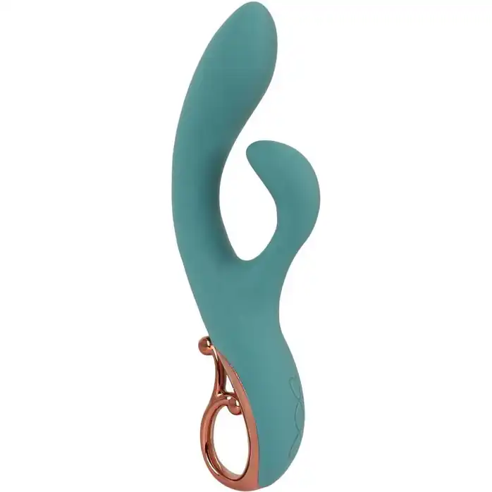 Бирюзовый вибратор-кролик The Magician Rabbit Vibrator - 22,5 см - You2Toys
