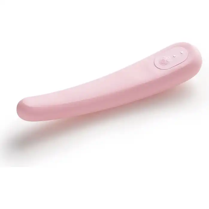 Нежно-розовый вибратор iroha Fit Mikazuki Nadeshiko - 17,7 см - IROHA Vibrators. Фотография 3.