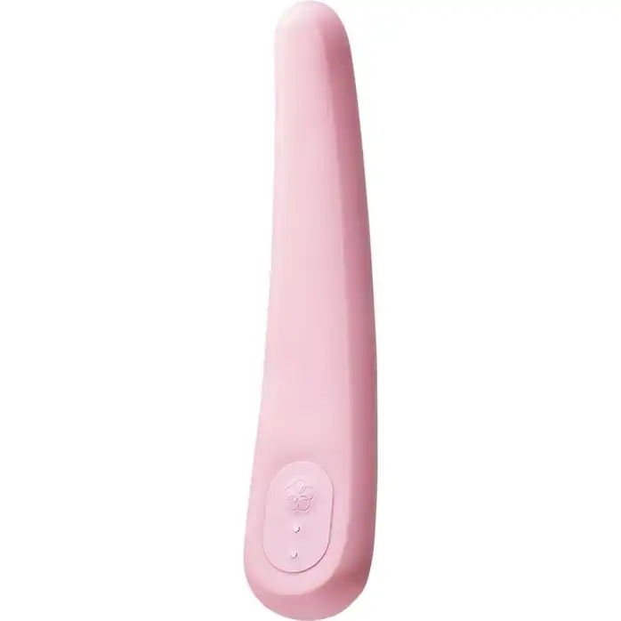 Нежно-розовый вибратор iroha Fit Mikazuki Nadeshiko - 17,7 см - IROHA Vibrators