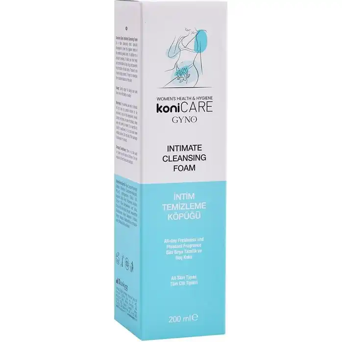 Пенка для интимной гигиены Konicare Gyno Intimate Cleasing Foam - 200 мл. Фотография 2.