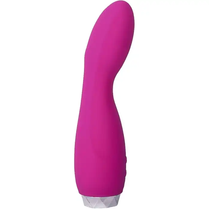 Розовый мини-вибратор Erotist Dana - 14,5 см. Фотография 4.