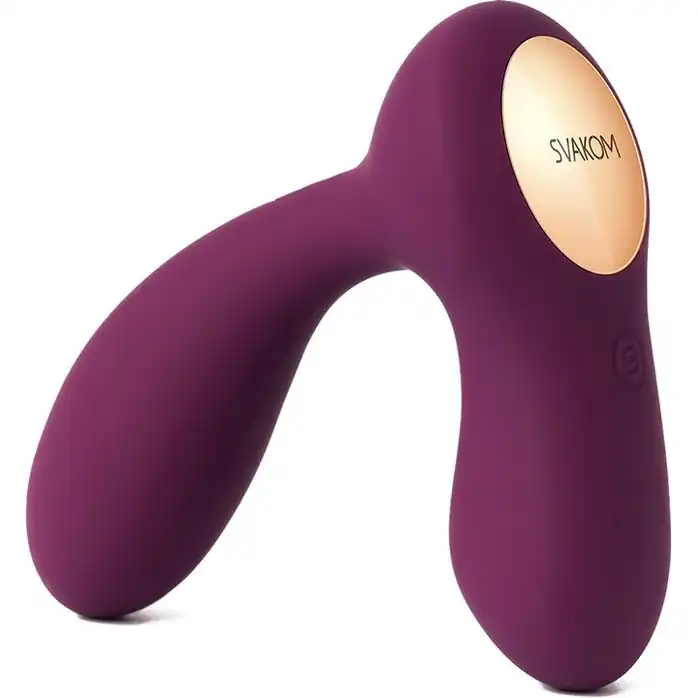 Фиолетовый стимулятор простаты с вибрацией Vicky Violet
