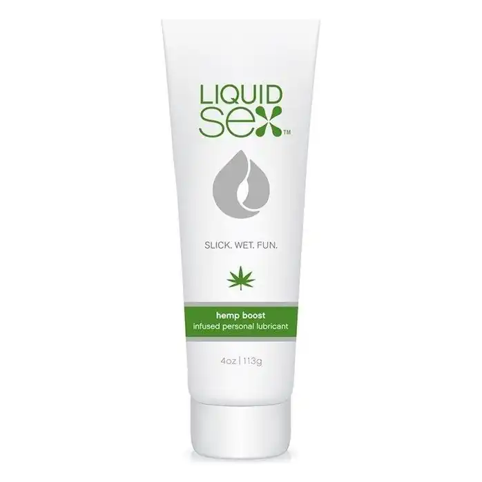 Смазка Liquid Sex Hemp Aphrodisiac Boost с конопляным маслом - 118 мл - Liquid Sex