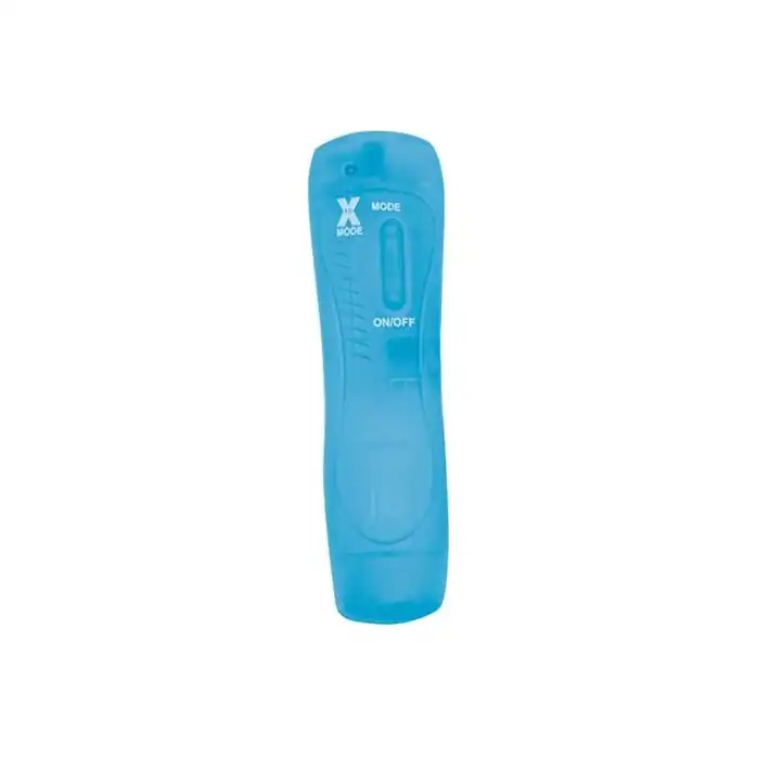 Голубое виброяйцо Climax Bullets 10x Super Vibrating Bullet - 10 см - Climax. Фотография 2.