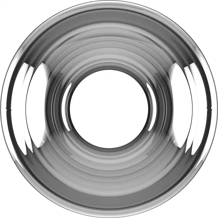 Прозрачная анальная пробка с тоннелем №51 Large Hollow Tunnel Butt Plug 5 Inch - 12,7 см - Sono. Фотография 3.