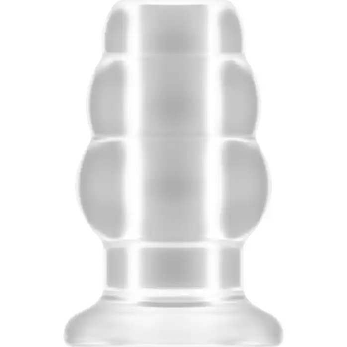 Прозрачная анальная пробка с тоннелем №51 Large Hollow Tunnel Butt Plug 5 Inch - 12,7 см - Sono