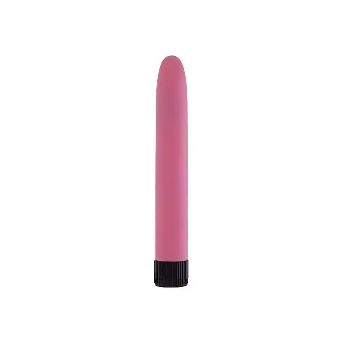 Розовый вибратор Super Vibe - 17,5 см - GC   