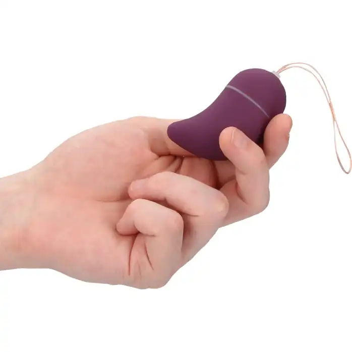 Фиолетовое виброяйцо G-spot Egg Small - Shots Toys. Фотография 2.