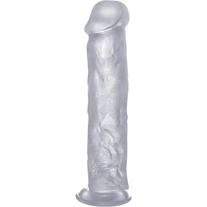 Прозрачный фаллоимитатор Realistic Cock 11 - RealRock