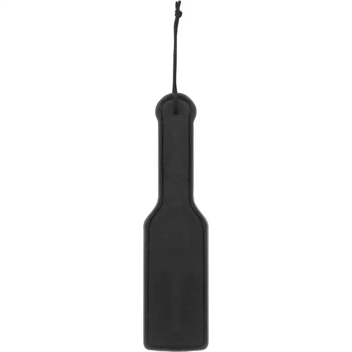 Чёрный двусторонний пэддл Reversible Paddle - 32 см - Ouch!. Фотография 3.