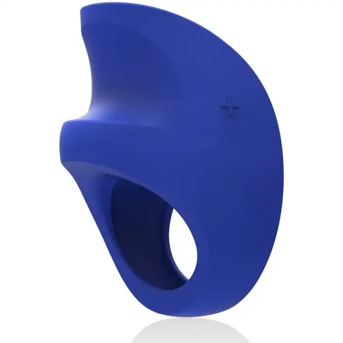 Синее эрекционное кольцо с вибрацией Pino Federal Blue