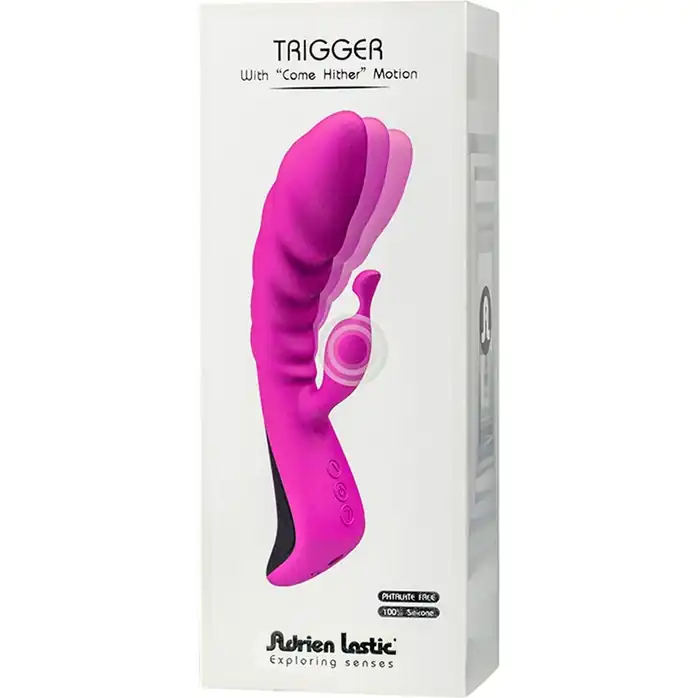 Массажер с колебательными движениями Trigger - 20,1 см. Фотография 5.