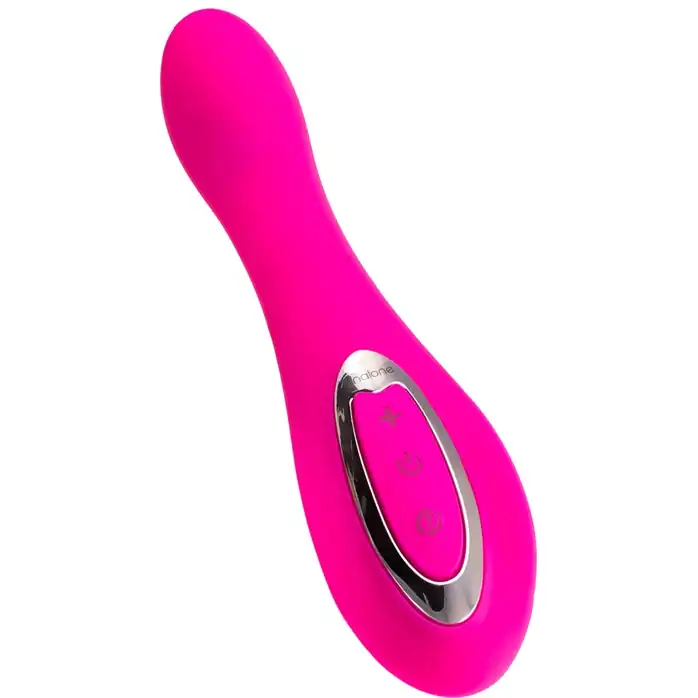 Розовый вибратор Nalone Touch - 20 см. Фотография 3.