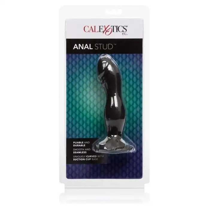 Анальный стимулятор Silicone Anal Stud на присоске - 14 см - Anal Toys. Фотография 2.