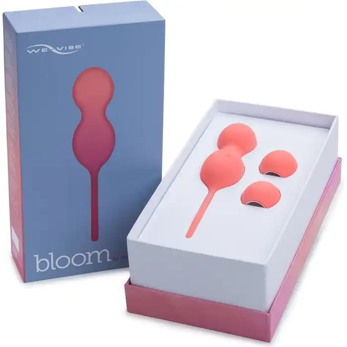 Коралловые вагинальные шарики с вибрацией Bloom. Фотография 10.