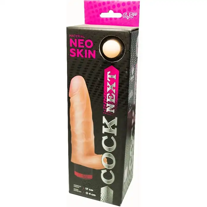 Реалистичный вибромассажёр COCK NEXT 6,5 - 17 см - COCK NEXT. Фотография 4.