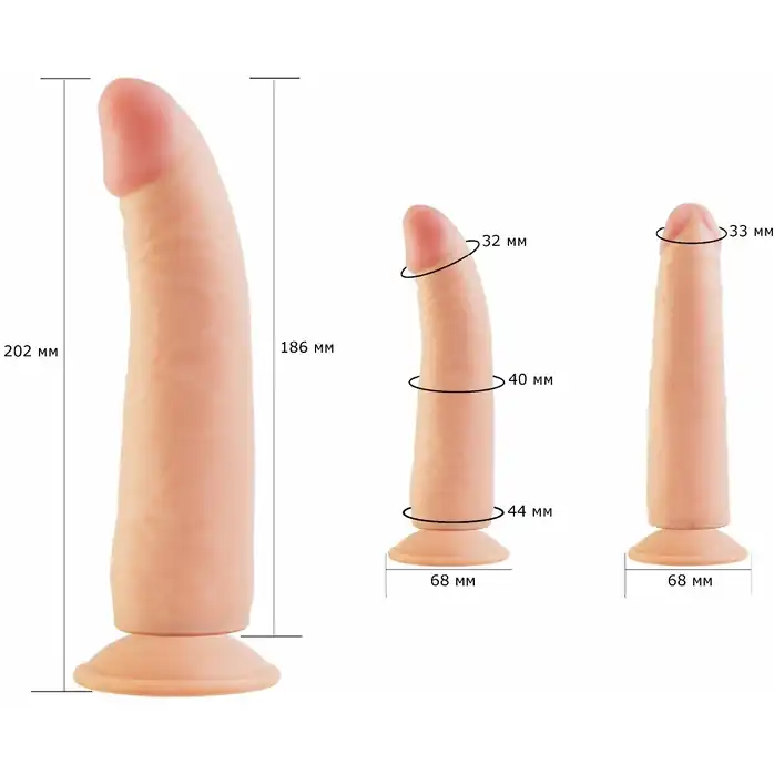 Фаллоимитатор на присоске COCK NEXT 6 - 19,5 см - COCK NEXT. Фотография 4.
