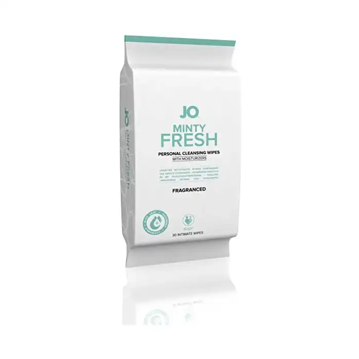 Салфетки для тела JO PERSONAL CLEANSING WIPES MINTY FRESH с ароматом мяты - 30 шт - JO for body   hygiene