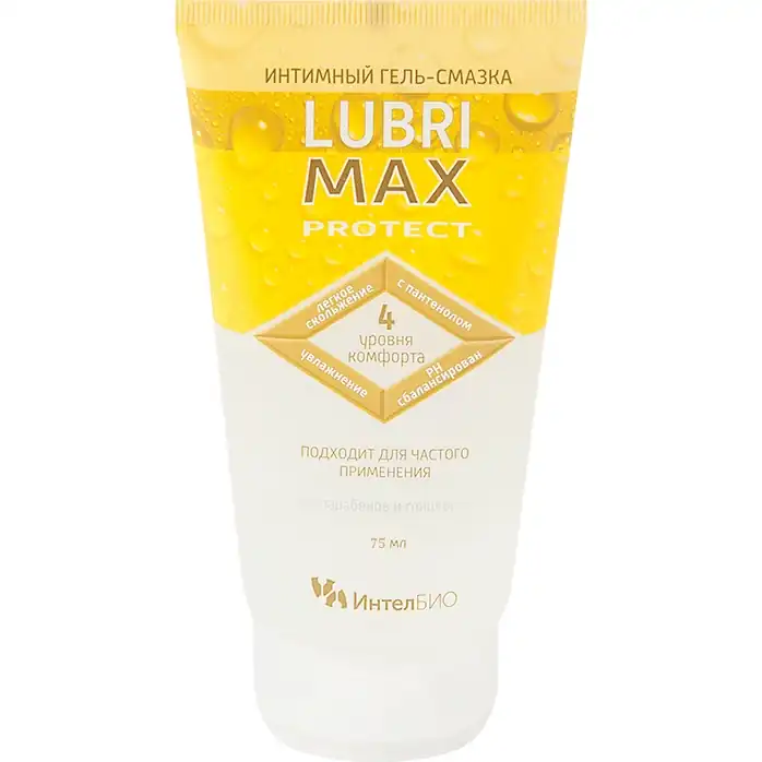 Интимный гель-смазка Lubrimax Protect - 75 мл