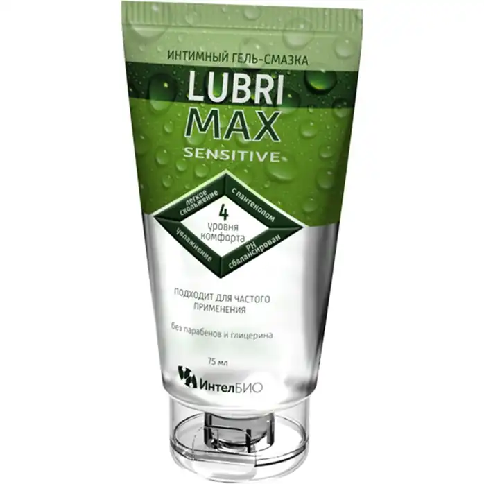 Гель-смазка Lubrimax Sensitive на водной основе - 75 мл